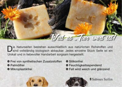 Tierseife mit Neemöl & Ringelblume – Bild 5